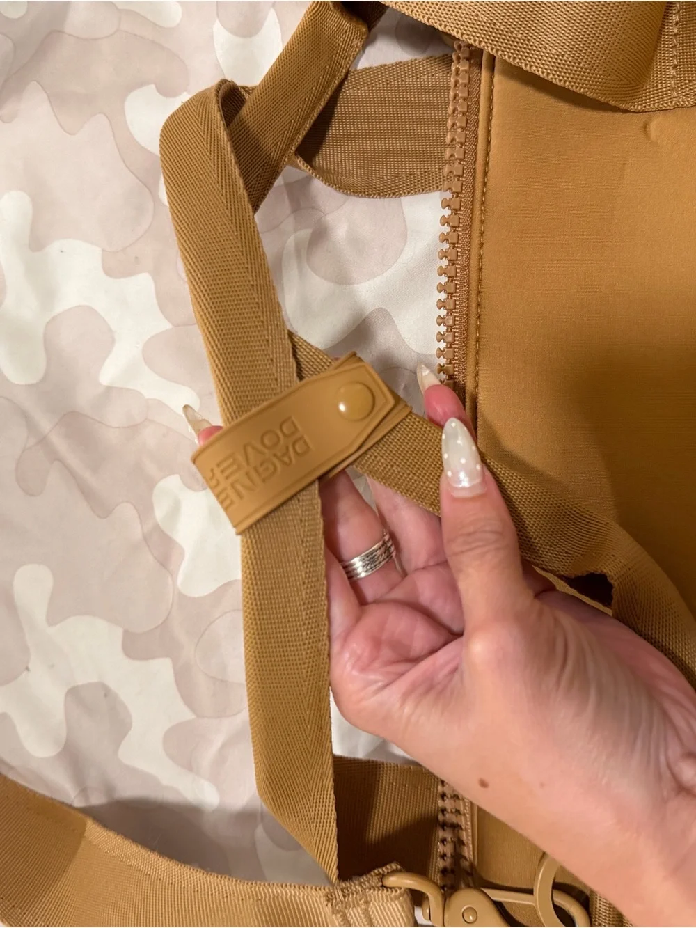 Dagne Dover Landon Carryall in Camel, Extra Large